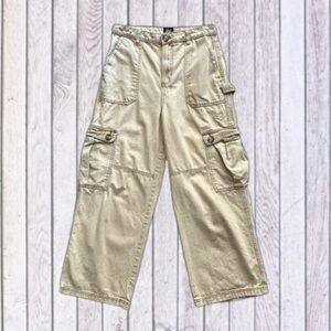 BDG Urban Outfitters Y2K Cargo Pants-Khaki Beige-Women W28 x L27
